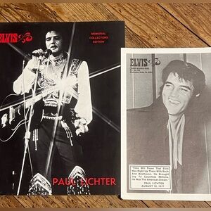 Elvis Memorial Collectors Edition Booklet 1976